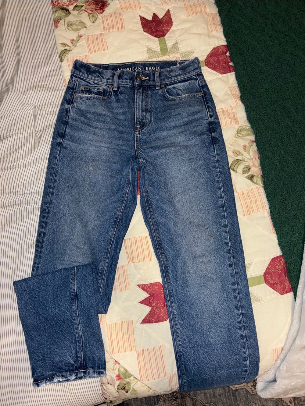 American eagle highest-rise straight jean